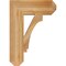 Ekena Millwork Imperial Craftsman Rough Sawn Bracket, Western Red Cedar, 6"W x 20"D x 28"H BKT06X20X28IMP04RWR - alternate 2